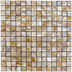 SEASHELL 12X12 BIANCO/GRIS/ANTIQUE