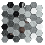 Hexgonal Glass Mixed - Image 2