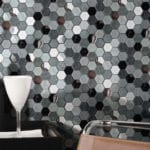 Hexgonal Glass Mixed