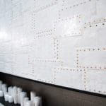 GRUNGE WHITE FIZZ 18"X48"