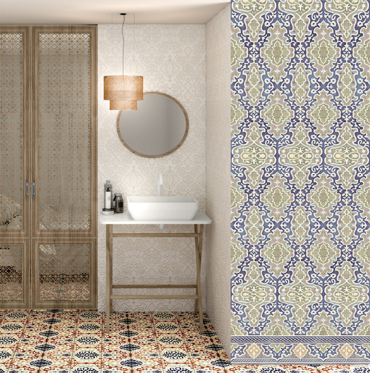 EDIT-TAWRIQ-BLUE-ZAIDA12x40-cover- TAWRIQ BLUE ZAIDA 12"X40" - Image 1