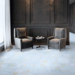 MOOD BLUE NATURAL 24"X24"