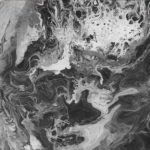 FLUID BLACK NATURAL 36"X36"X7mm