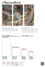 FLUID MULTICOLOR NATURAL 36"X36"X7mm