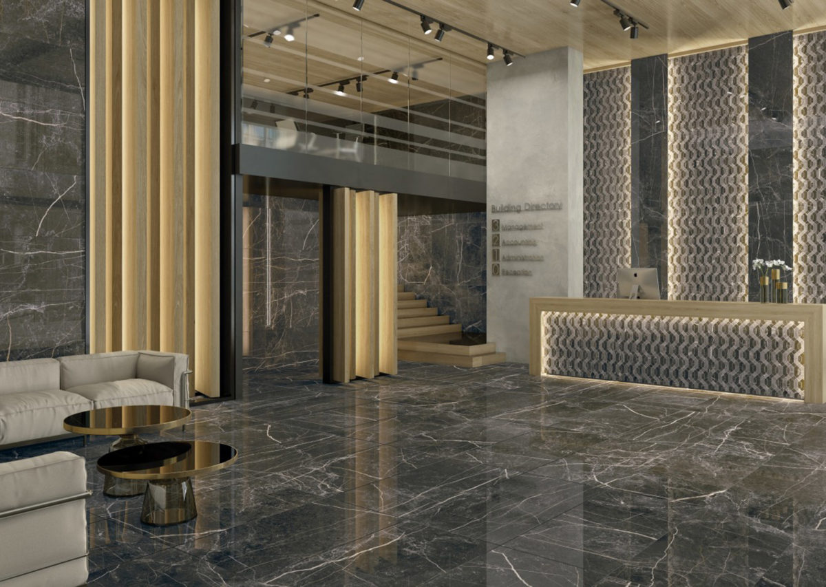 PALACE PORT LAURENT 31"X31" - Image 1