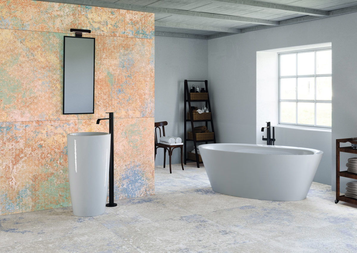 EMOTION RED NATURAL 24"X24" - Image 3