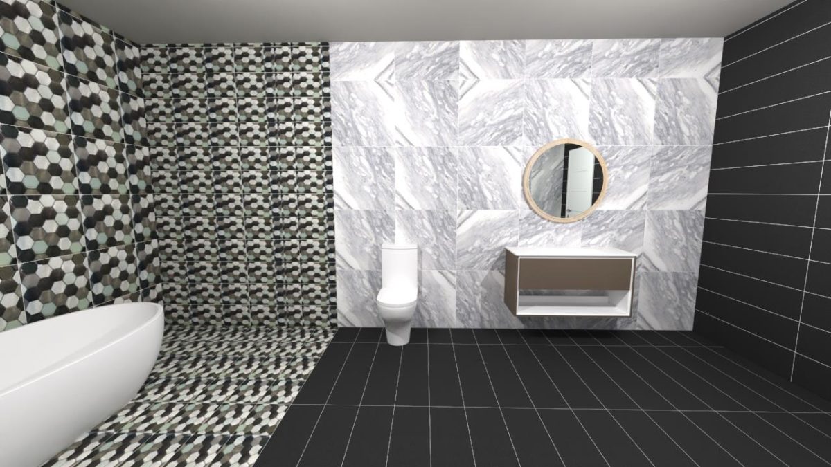 ALUM-HONEY STEEL/CHROME/GLASS 12"X12" - Image 1