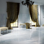 GIAGUARO MASK OCEAN BLUE LAPPATO 8"X48"