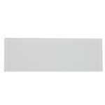COLOGNE SUPER WHITE CRYSTAL GLASS 4"X12"