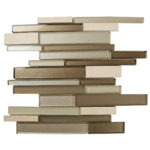 DUBAI CULTURE KHAKI/CHIFFON/TAN/CREAM 12"X12"