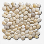 LAGUNA PEBBLE WHITE/GREY 12"x12"