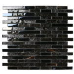 SPARK COCOA/GUN METAL/STEEL/FOIL 12"X12"