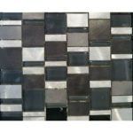 ALUM-LINE STEEL/CHROME BRUSH 12"X12"