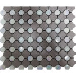 MUSCARI PEARL BLACK/PLUM 12"X12"