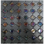 MUSCARI PEARL BLACK/NERO 12"X12"