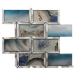 DIECAST STEEL AQUA 12"X12"