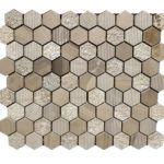 HEX-SPA DARK GREY MARBLE 12"X12"