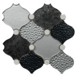 LANTERN GRAPHITE/WHITE/FOIL/GREY/BLACK 12"X12"