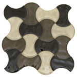 SMILE DARKGREY/FOIL/GREYSTONE/MIX BL 12"X12"