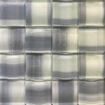 BRIDGE AQUA LINEN GREY MOSAIC P1