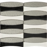 BOWRING BLACK/WHITE/GREY 12"X12"