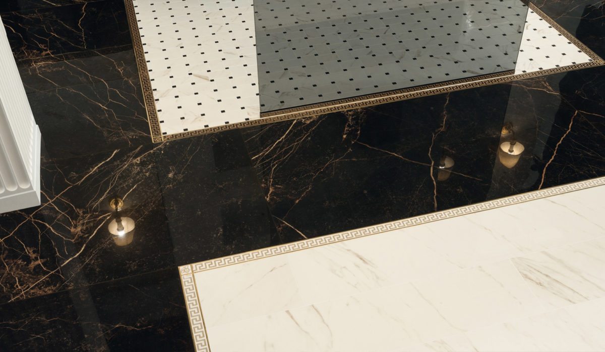 VERSACE MARBLE NERO LAPPATO 24"X24" - Image 4