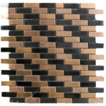 TALISMAN COPPER/STEEL/BLACK 12"X12"