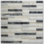 TOPAZ WHITE/GREY 12"X12"