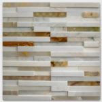 TOPAZ WHITE/MOCHA/GREY 12"X12"