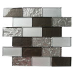 KENZI COCOA STEEL GREY 12"X12"