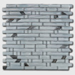 SYMPLE RANDOM GREY/BLACK 12"x12"