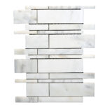 MSTARI WHITE MARBLE CARRARA 12"X12"