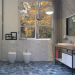 VAPOUR CLOUD GLOSSY 12"X24"