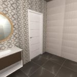 ZIGURAT WHITE/GREY 12"X24"