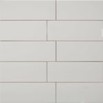BRIGHT FINISH WALL TILE ARCTIC WHITE MATTE 4"X12"