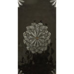 ELEGANT DECOR BLACK GLOSSY 12"x24"