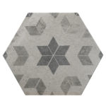 HEXAGON COLONIALE MATTE 10"X12"
