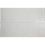 ALLIGATOR WHITE 4"X12"