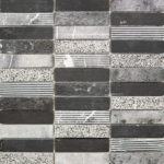 DILLER STONE GREY/BLACK 12X12