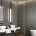 CHEVRON GREY LAPPATO 13"X36" - Image 4