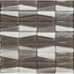 TRAPEZIUM BROWN/TAN/CREAM 12"X12"
