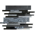 TRAVEL BLACK/GRAFFITI/GREY 12"X12" - Image 2