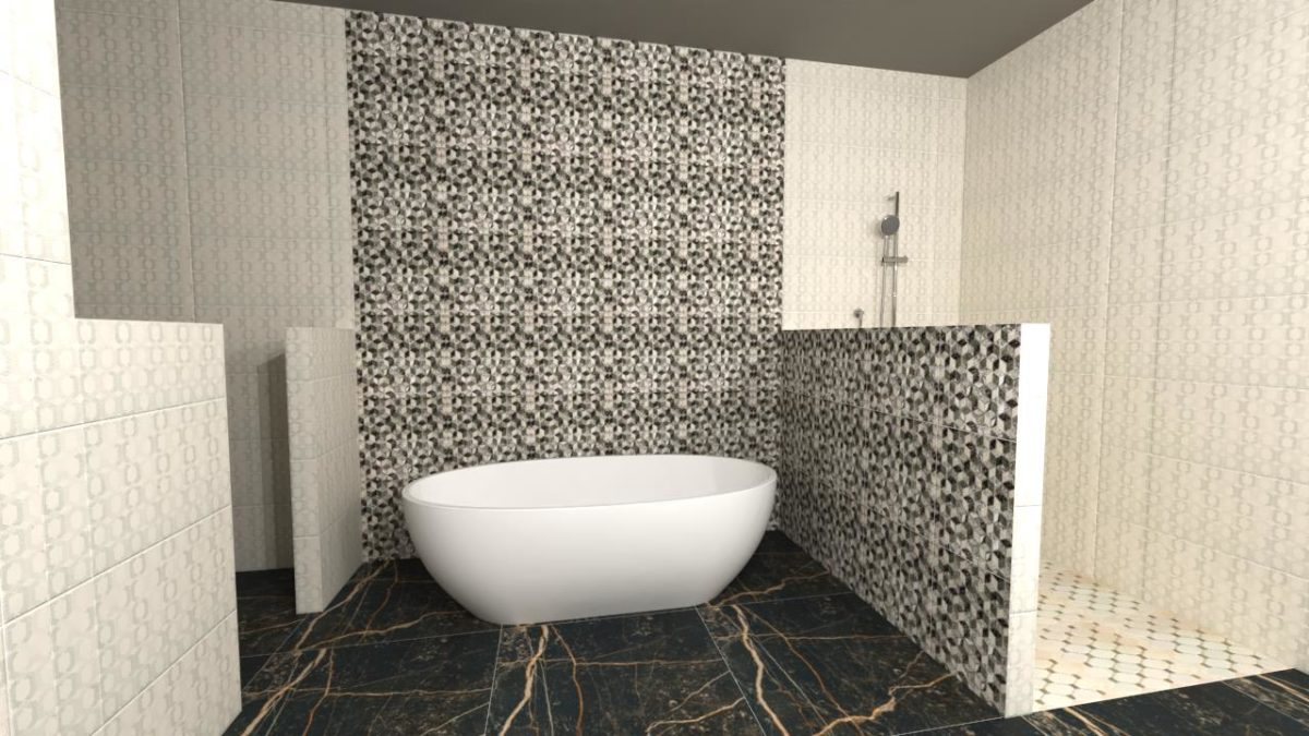 FONDA WHITE/GREY/GREY 12"X12" - Image 3