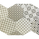 CARDINATE HEXAGON MATTE 10"X12"