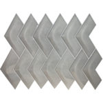 DOMO 3D-C GREY GLOSSY 5"X12"