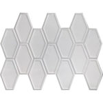 TART 3D-O WHITE GLOSSY 5"X8"