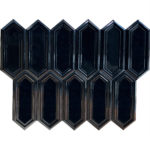 DUCT 3D BLACK GLOSSY 4"X12"