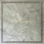 VERSUS DECOR SILVER EDGE 12"X12" - Image 2