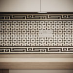 RIMINI BORDER CREAM/IVORY/CHIFFON/CHOC 6"X32" - Image 2