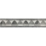 FORLI BORDER SLATE/GREY/DOVE/SILVER 6"X32"